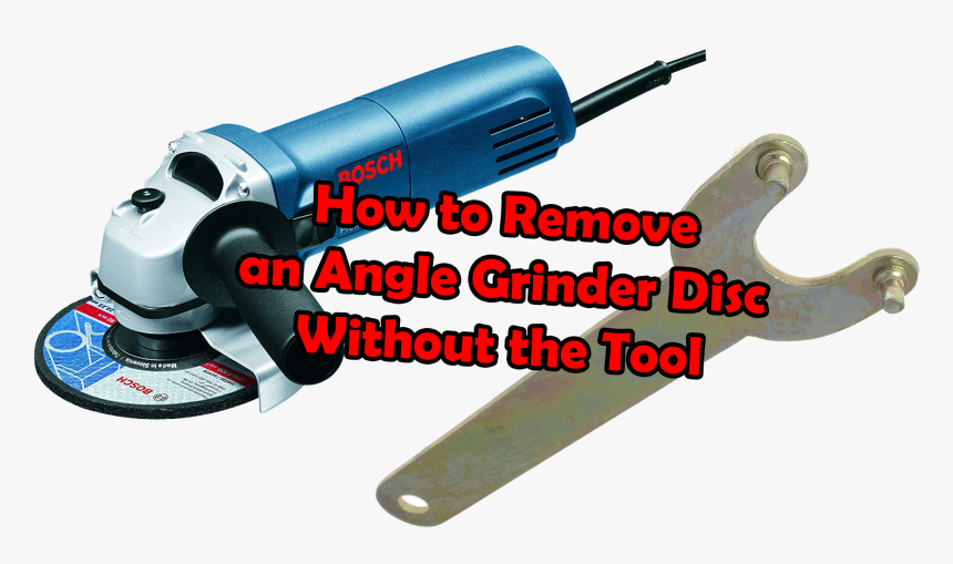 How To Remove An Angle Grinder Disc Without The Tool, HD Png Download