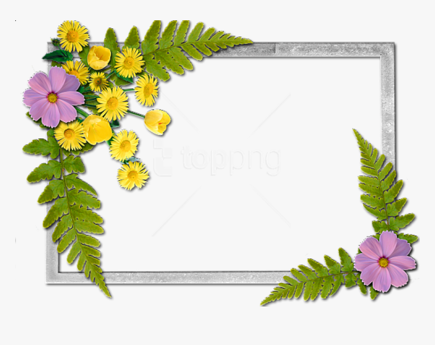 Free Png Flowers Frame Background Best Stock Photos, Transparent Png