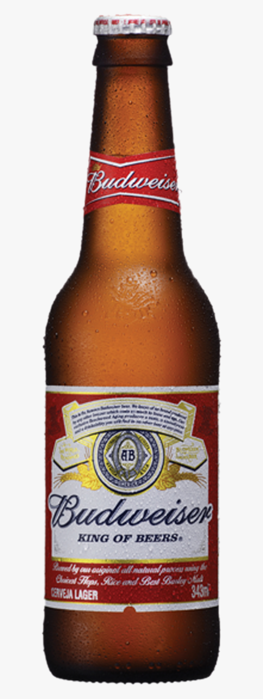 Budweiser Beer Bottle Png, Transparent Png