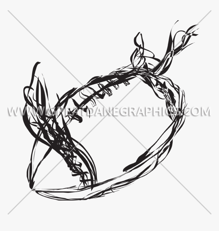 Barb Wire Clipart Hand Drawn, HD Png Download