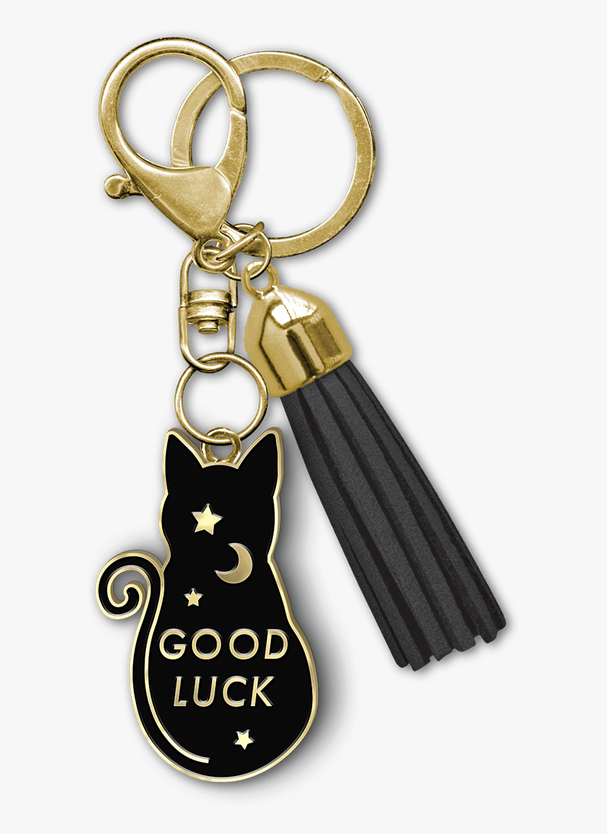 Good Luck Cat Enamel Keychain, HD Png Download
