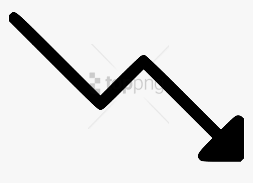 Free Png Trending Down Arrow Png Image With Transparent, Png Download
