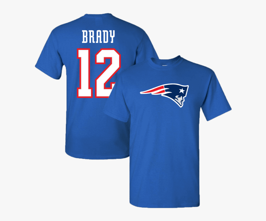 Men S New England Patriots Logo Tom Brady, HD Png Download