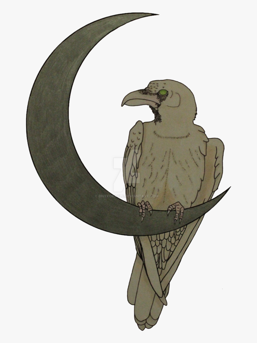 Raven S Moon White, HD Png Download
