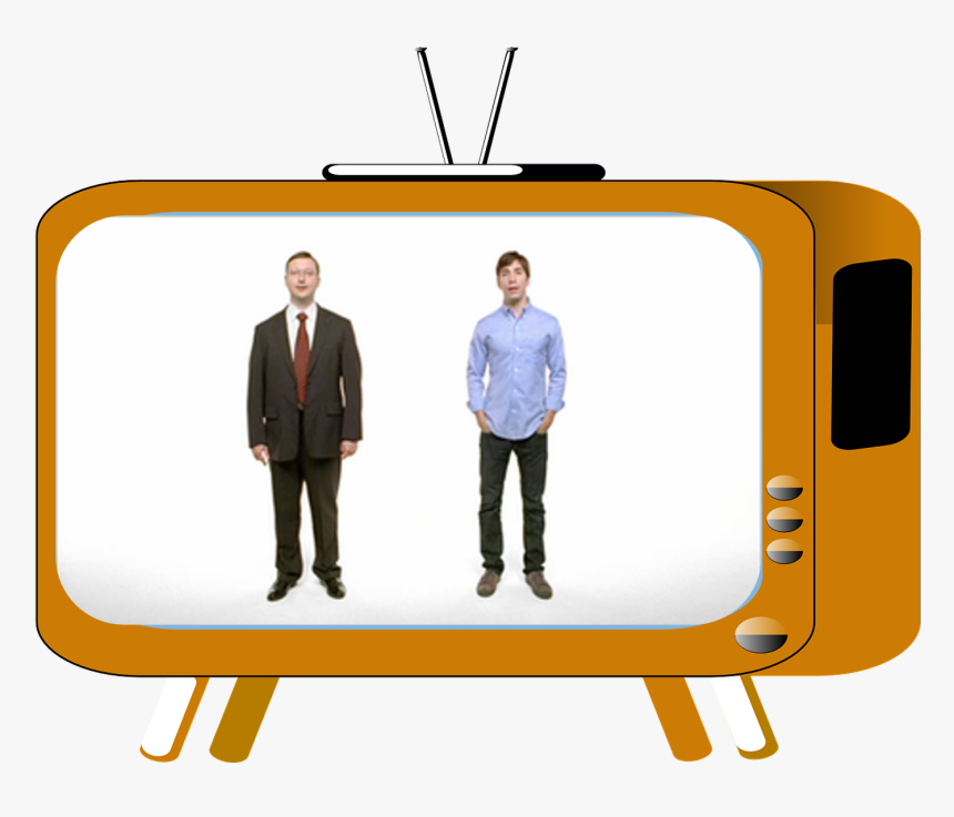 Old Tv Png, Transparent Png