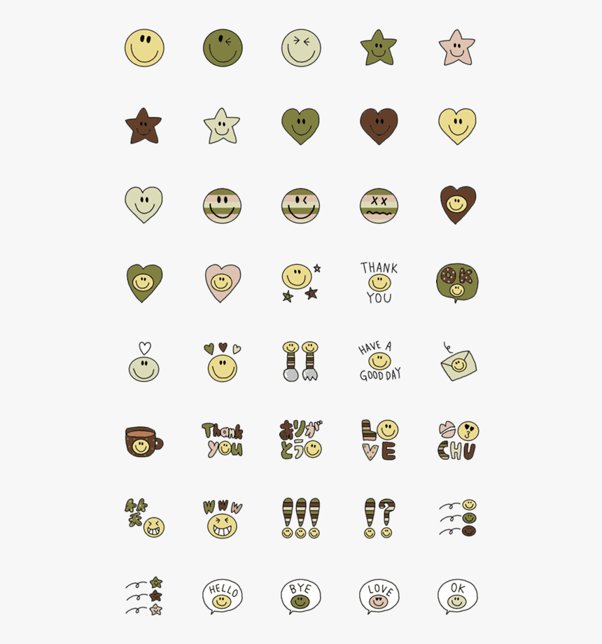 Iphone Emoji Faces Png, Transparent Png