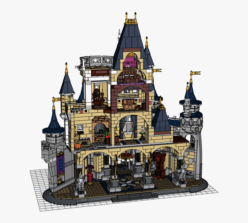 Disney Castle Png, Transparent Png