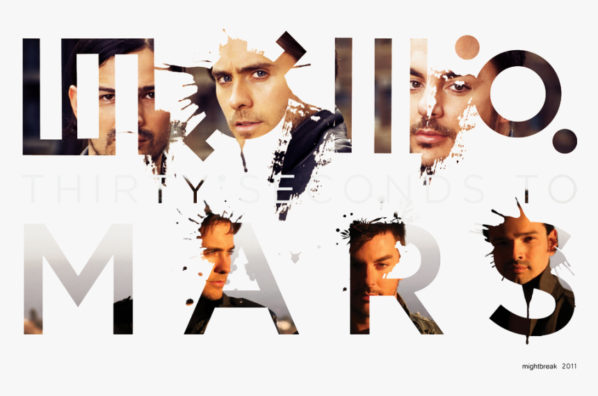 30 Seconds To Mars Png Image Background, Transparent Png