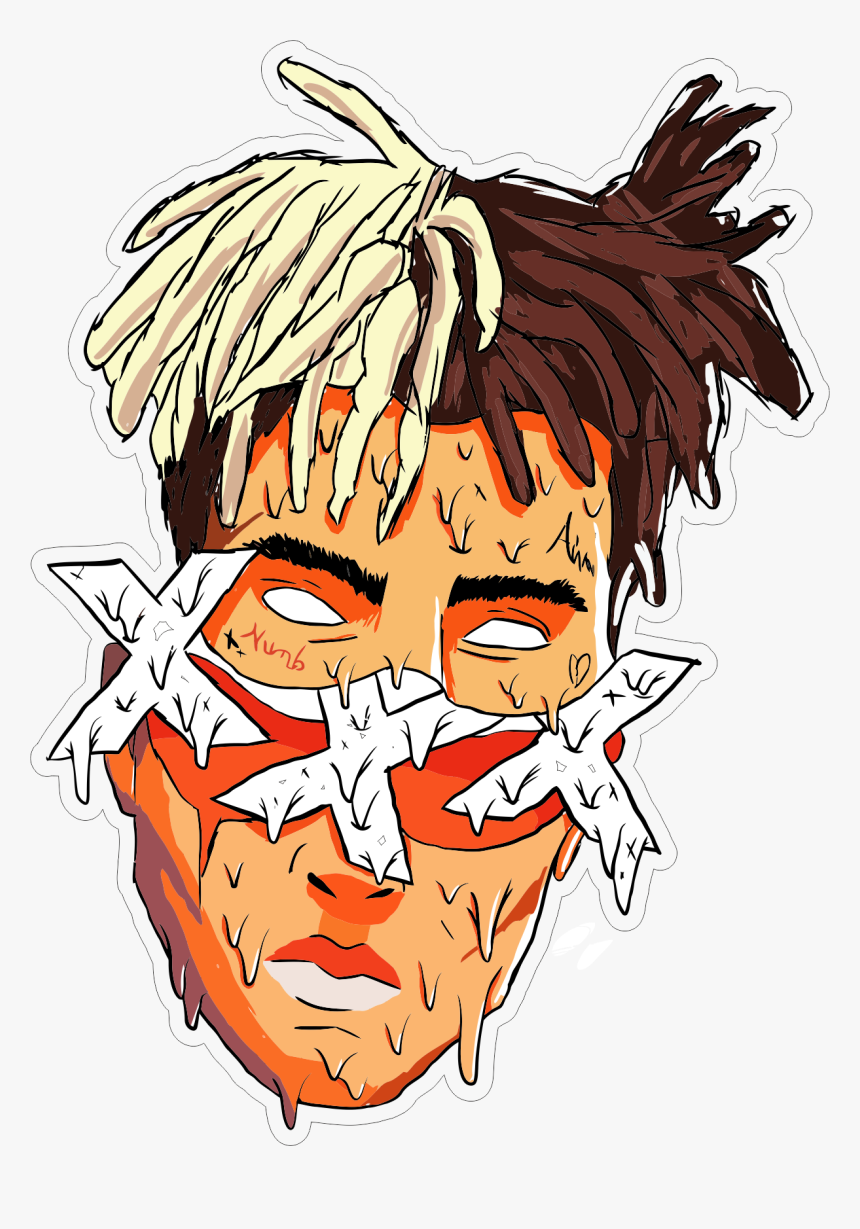 Xxxtentacion Vector Sticker By Nicoslime, HD Png Download