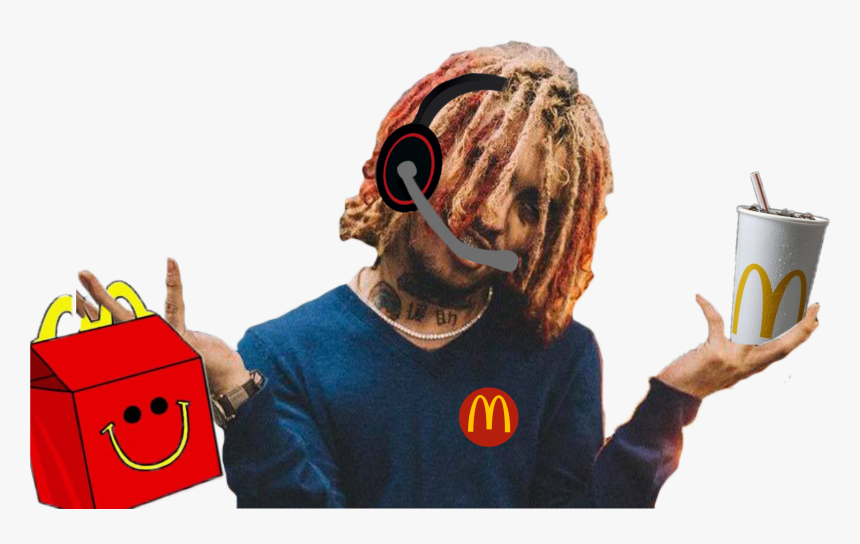 Lil Pump Mc Donalds, HD Png Download