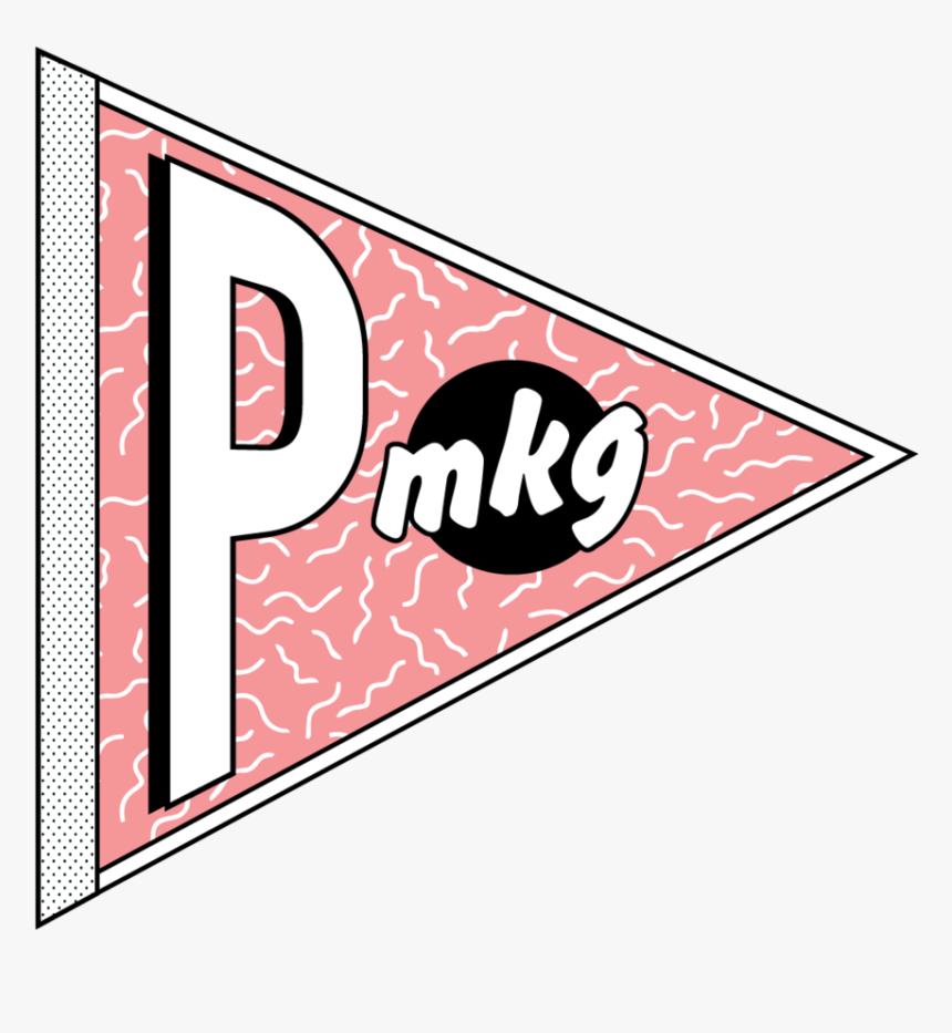 Lil Pennant Tranparent Pink, HD Png Download