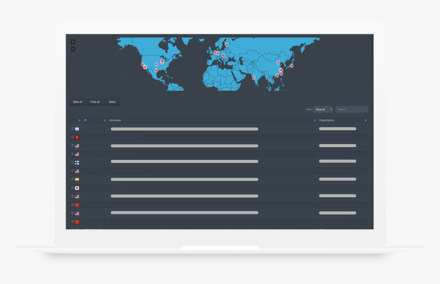 Tear Drop Shodan Integration, HD Png Download