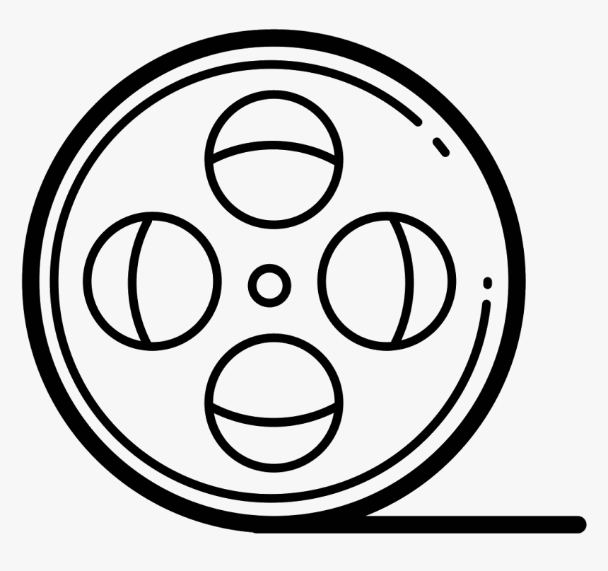 Film Reel Icon, HD Png Download