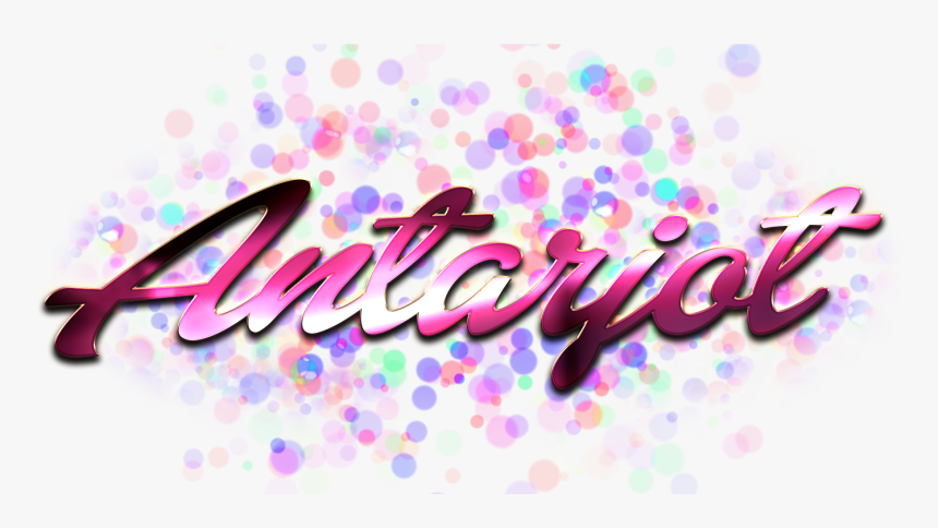 Antarjot Name Logo Bokeh Png, Transparent Png