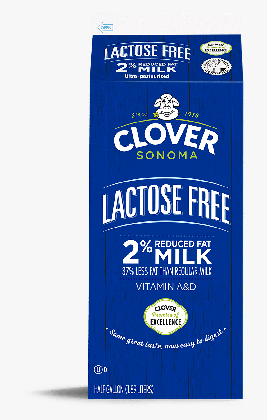 Lactose Free 2% Milk, HD Png Download