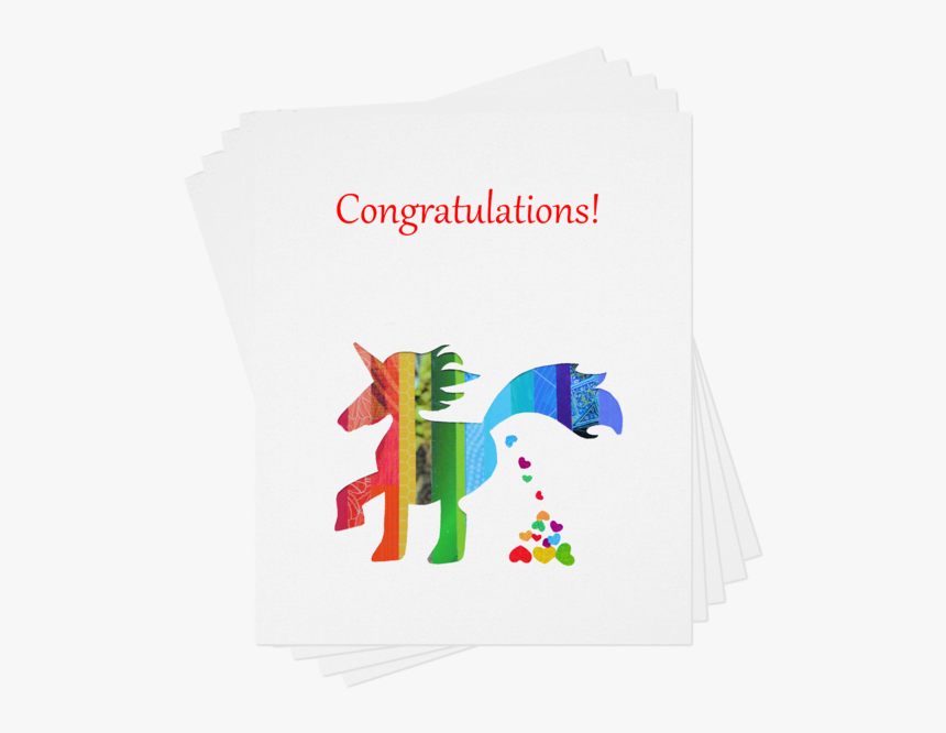 Gc006m Unicorn Congratulations Multi Pack, HD Png Download