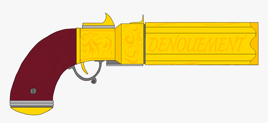 Pistol Clipart Dueling, HD Png Download