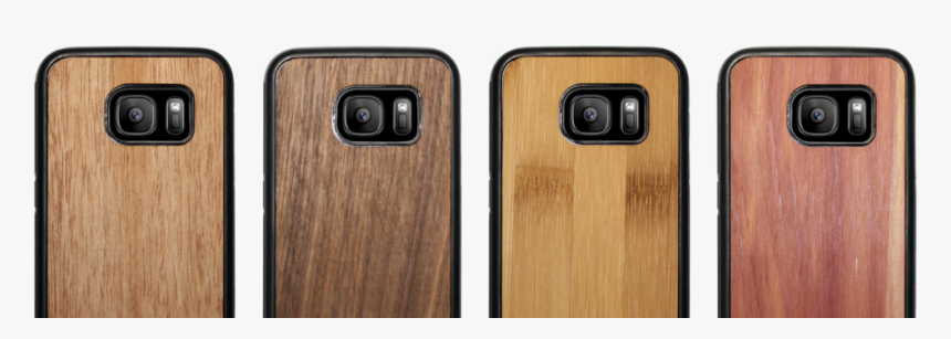 4-up Samsung Galaxy Wood Phone Cases, HD Png Download