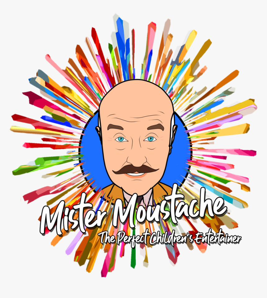 Mister Moustache Burst, HD Png Download