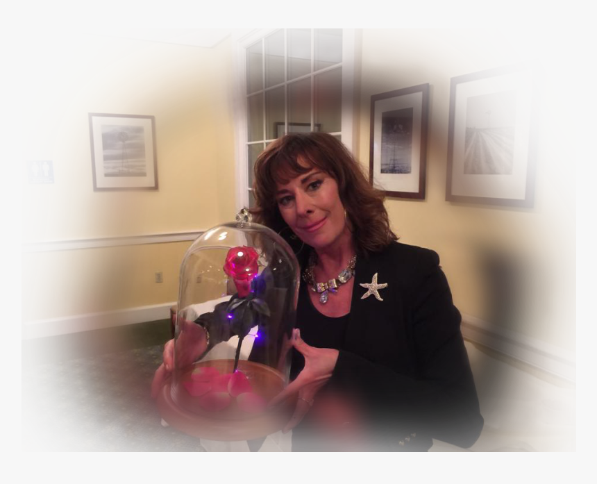 Beauty And The Beast Rose Enchanted Rose Beasts Rose, HD Png Download