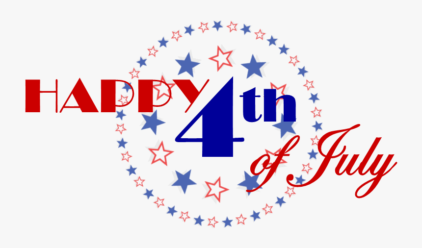 Happy Fourth Of July Png, Transparent Png