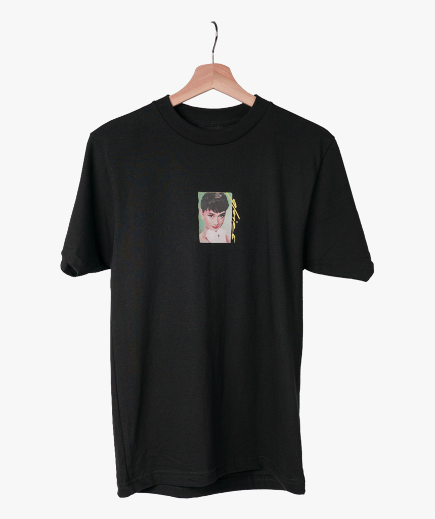 Black Audrey Tshirt, HD Png Download