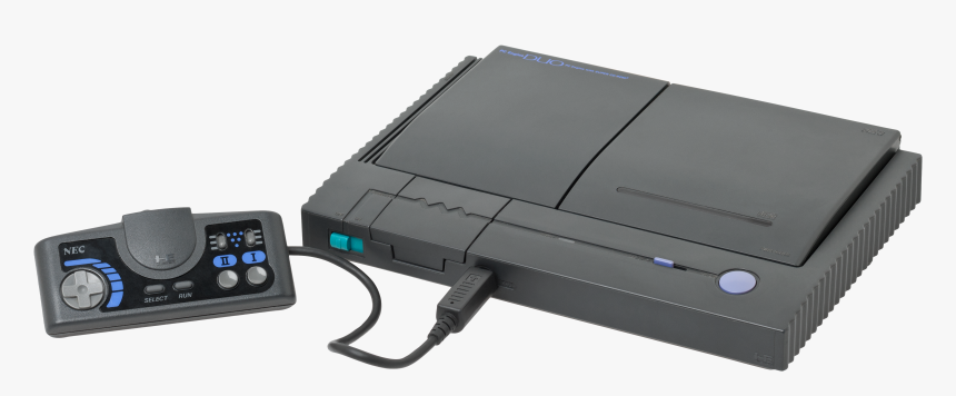 Pc Engine Duo Console Set, HD Png Download