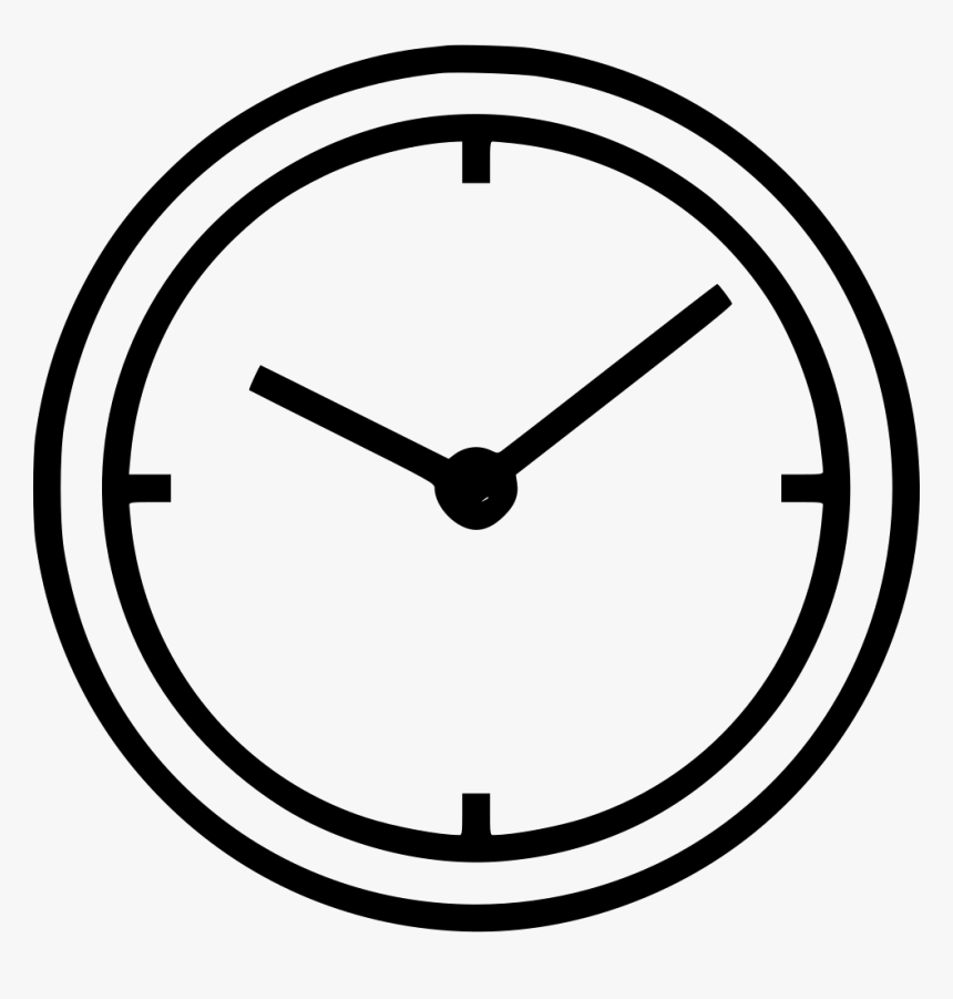 Transparent Time Clock Icon Png, Png Download