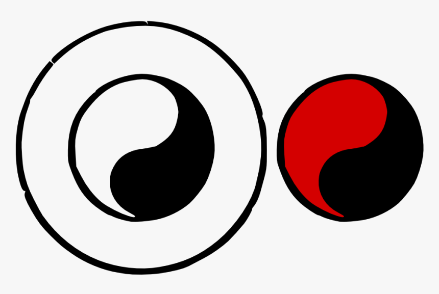 Tai Chi Tao Symbol By Mondspeer On Clipart Library, HD Png Download