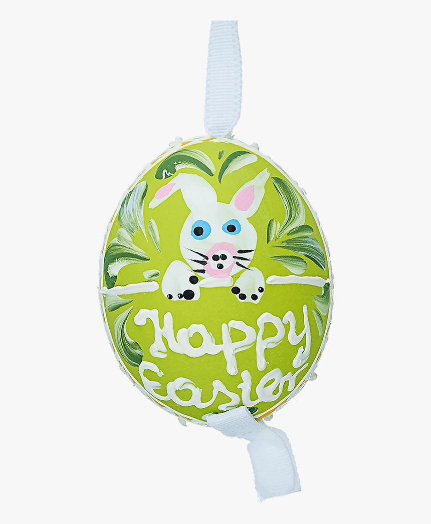Easter Egg Green Happy Easter, HD Png Download