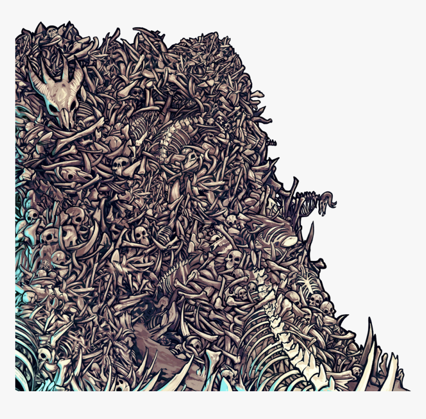 Troop Wall Of Bones, HD Png Download