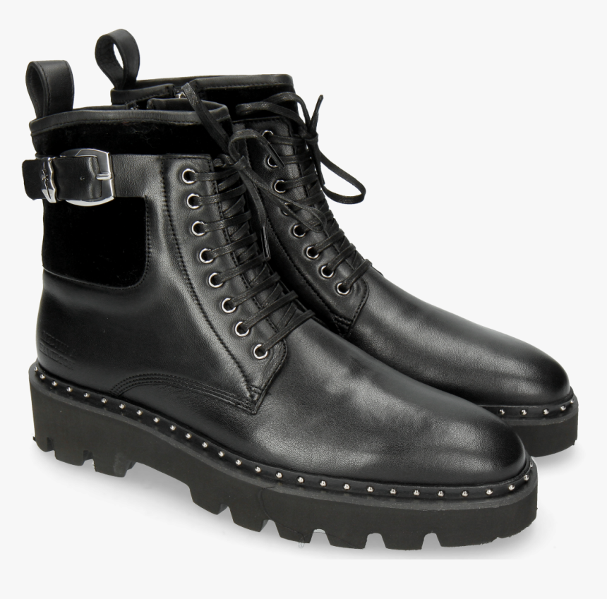 Ankle Boots Susan 66 Nappa Black Velluto Black Accessory, HD Png Download