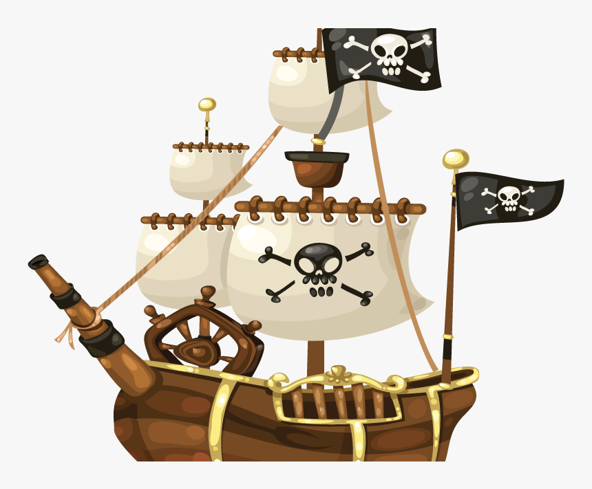 Pirate Ship Png, Transparent Png