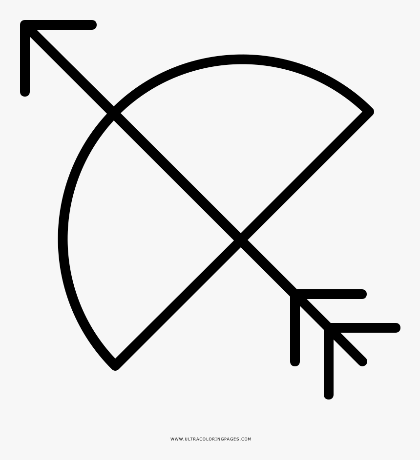 Arco E Flecha Png, Transparent Png