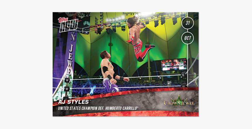 Wwe Topps Now® Card, HD Png Download