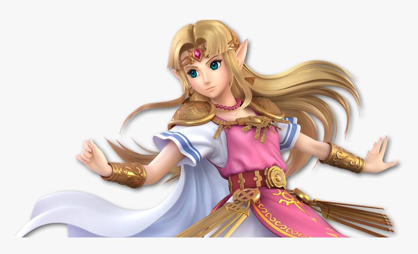 Silhouette Shows Zelda Has Been Working Out, HD Png Download