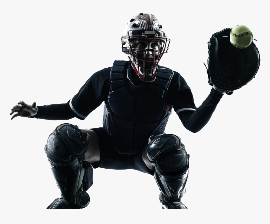 Softball Catcher Png, Transparent Png