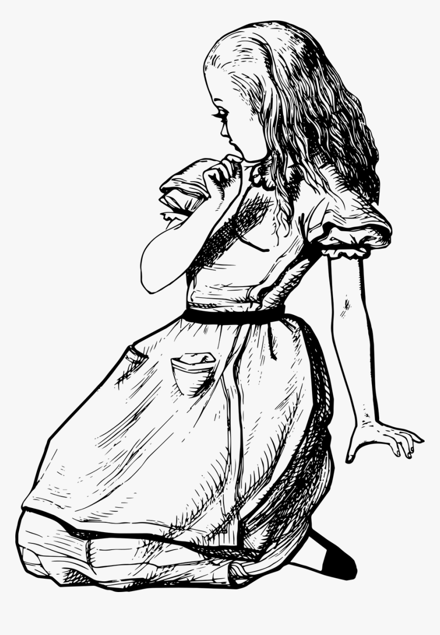 Alice In Wonderland Png, Transparent Png