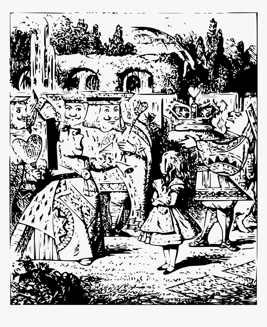 Alice In Wonderland Clip Arts, HD Png Download