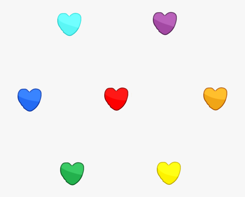 Undertale Hearts Png, Transparent Png