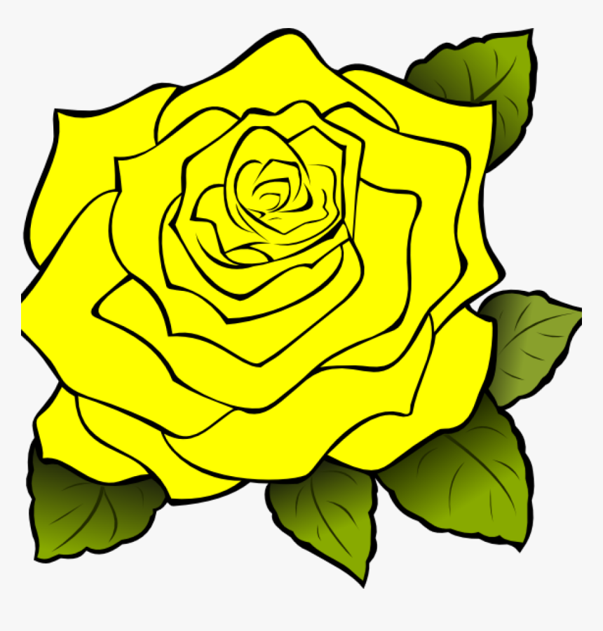 Yellow Rose Clipart Yellow Rose Clipart Yellow Rose, HD Png Download