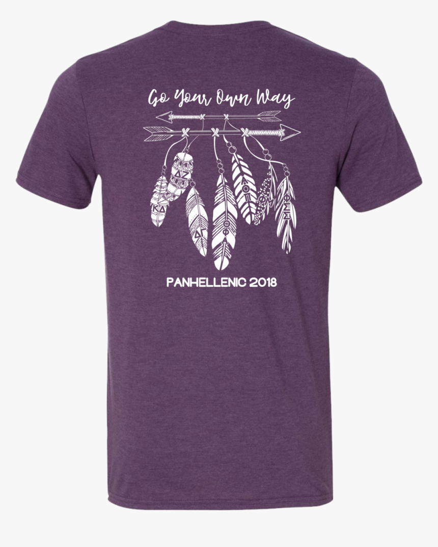 Panhellenic Go Your Own Way Feathers, HD Png Download