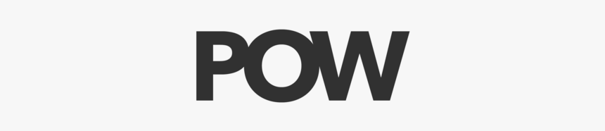 Pow Title Black Transparency, HD Png Download