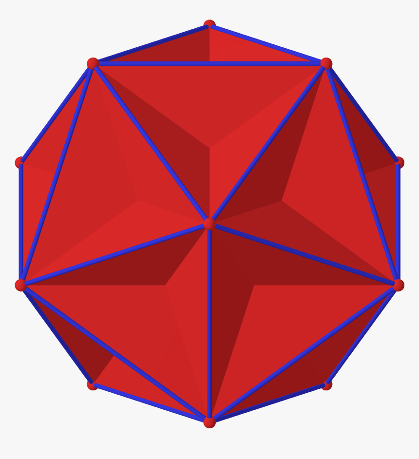 Polyhedron Great 12 From Red, HD Png Download