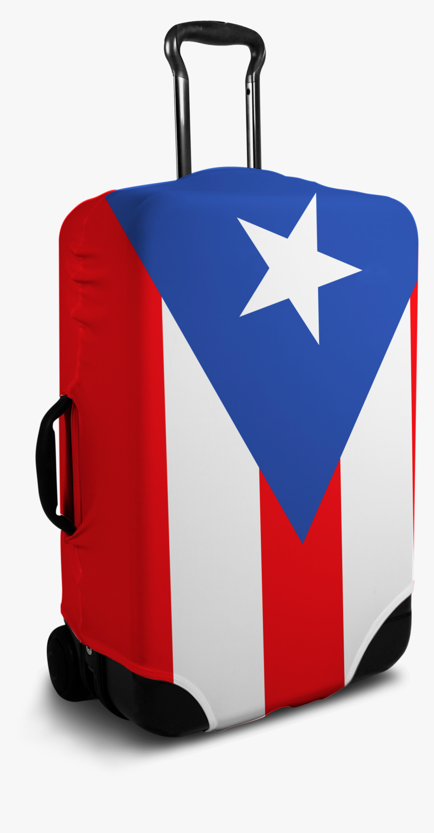 Puerto Rico Flag Suitcase Cover 
 Data-large Image, HD Png Download