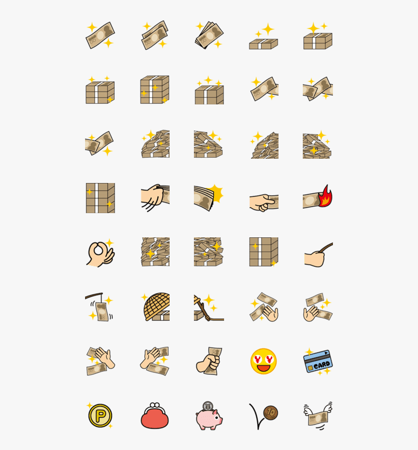 Money Emoji Png, Transparent Png