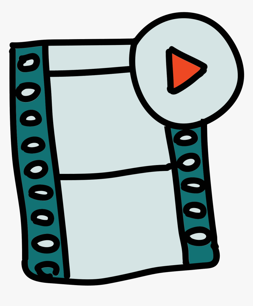 Cinema Film Play Icon, HD Png Download
