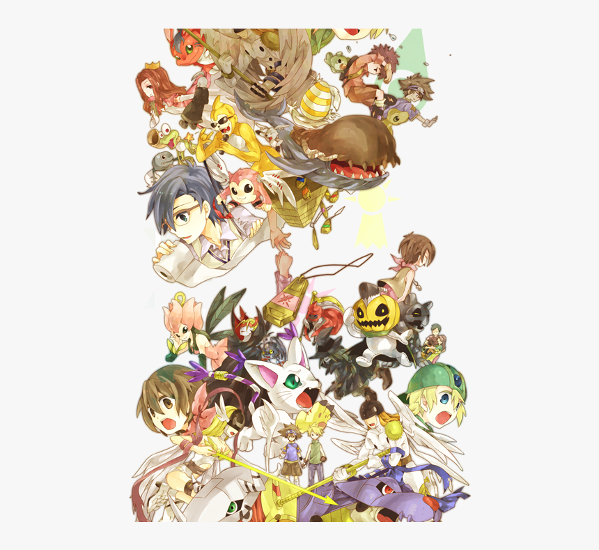 Anime, Kawaii, And Digimon Image, HD Png Download