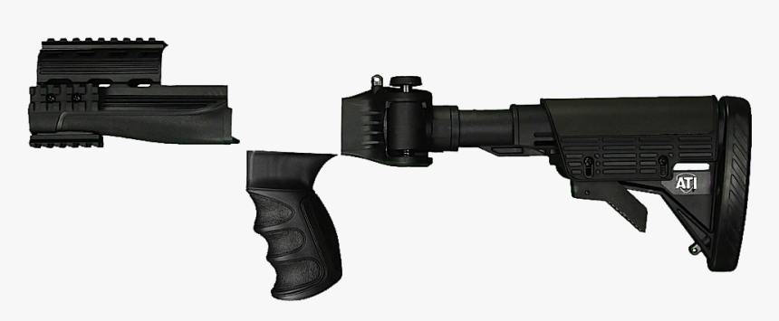 Ati A2101025 Strikeforce Ak 47 6 Position Stock Glass, HD Png Download