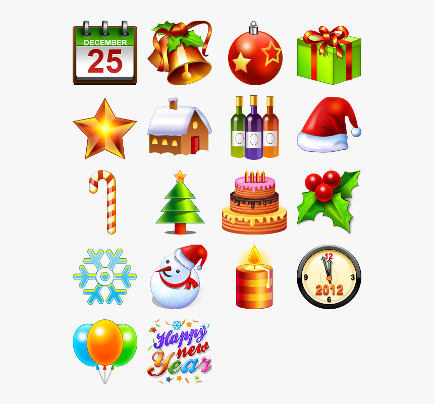 New Year Png Icons Fire, Transparent Png